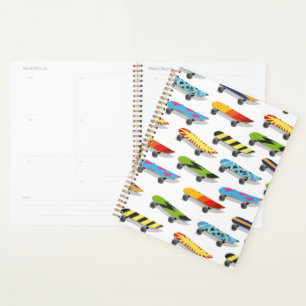 Agenda Cartoon de skate.