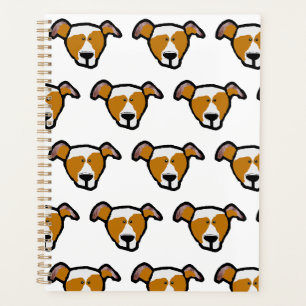 Agenda Cartoon Miniatura de Shepherd Red Merle
