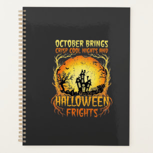 Agenda Casa Assombrada Terrores de Halloween Lua Cheia Ab