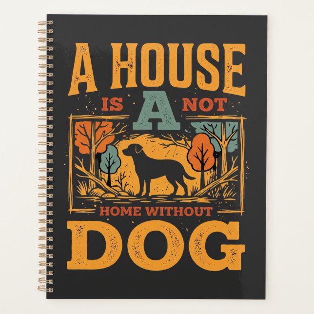 Agenda Casa de Cachorro Vintage (Frente)
