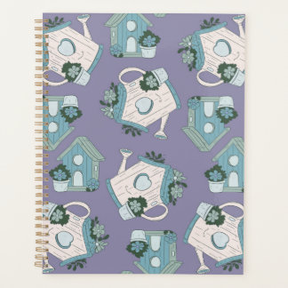 Agenda Casa de Pássaros Design Roxo