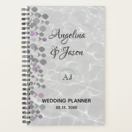 Agenda Casamento Cinza Elegante