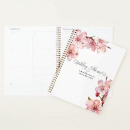 Agenda Casamento com Caligrafia Elegante Hawthorne