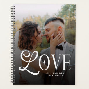 Agenda Casamento Personalizado Modern Love 2 Fotos Casais
