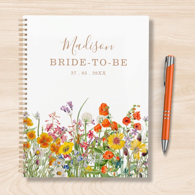 Agenda Casamento Personalizado País das Flores Selvagens  (Criador carregado)