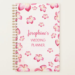 Agenda Casamento Personalizado Sunset Frangipani