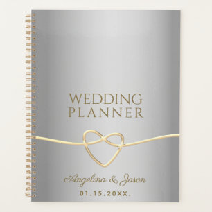 Agenda Casamento Prata e Ouro