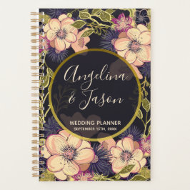 Agenda Casamento Rosa e Preto