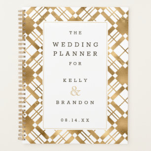 Agenda Casamento Russo de Casa Farmada Amarela Dourada e