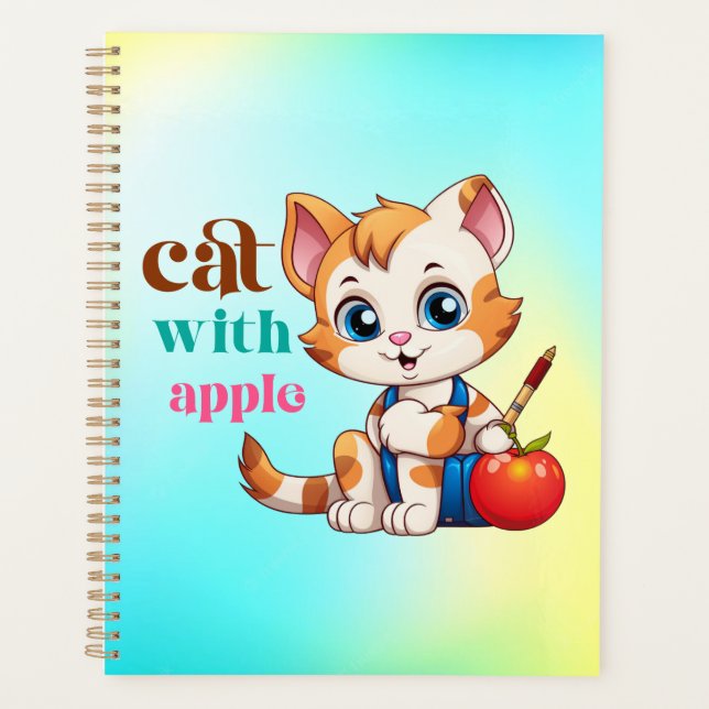 Agenda Cat Com Apple-85242 (Frente)