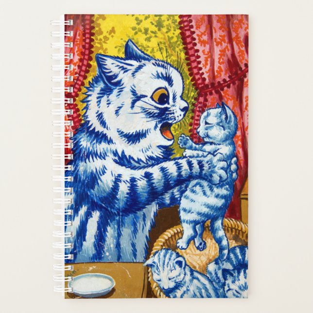 Agenda Cat e seus gatinhos (Frente)