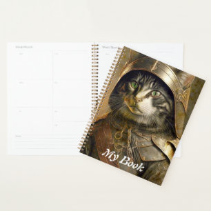 Agenda Cat Samurai. Personalize.