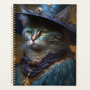 Agenda Cat Witch Fantasy Art