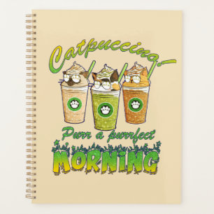 Agenda Catpuccino - Purr a Purfect Morning Gato Cinto