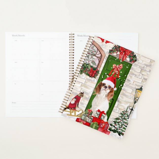 Agenda Cavalier King Cachorro Natal (Exibição)