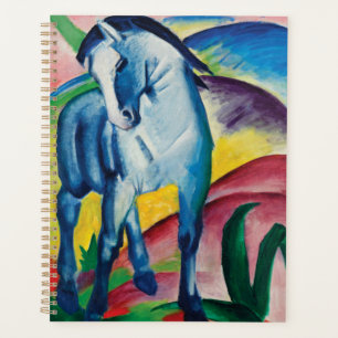 Agenda Cavalo Azul I por Franz Marc  