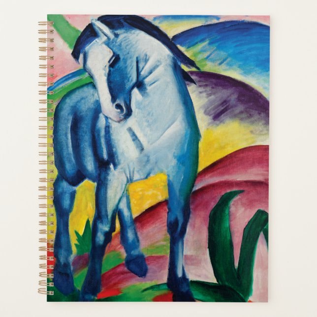 Agenda Cavalo Azul I por Franz Marc   (Frente)