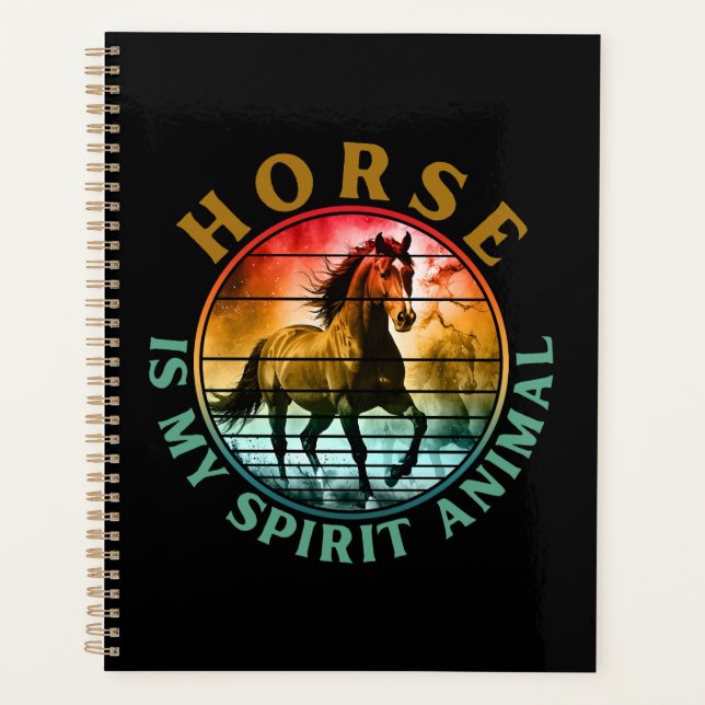 Agenda Cavalo é meu animal espiritual (Frente)