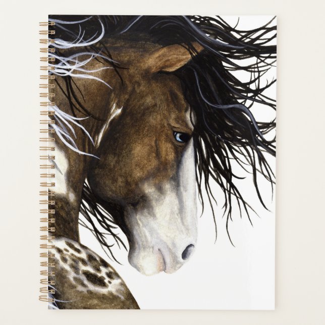 Agenda Cavalo Majestoso por Bihrle Planner (Frente)