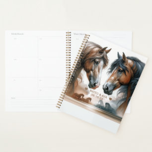 Agenda Cavalos Especiais Casamento Marrom