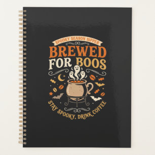 Agenda Celebração de Fantasmas de Café de Halloween