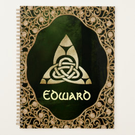 Agenda Celtic Trinity Knot on Forest Shadows