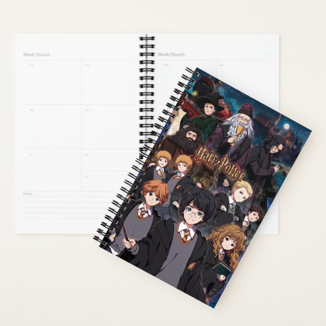 Agenda Cena do Conjunto Anime HARRY POTTER™ (Exibição)