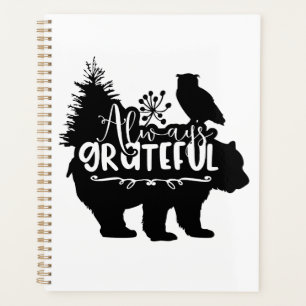 Agenda Cena sempre Grateful Woodland