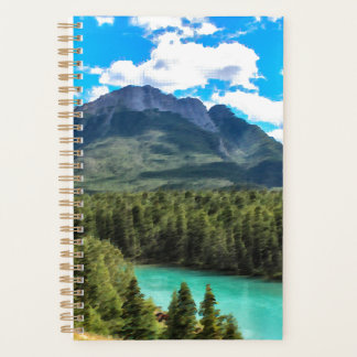 Agenda Cenário de Lago de Montanha