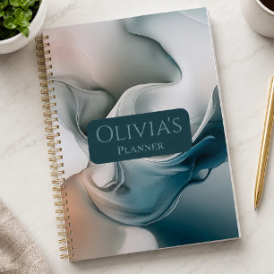 Agenda Cenário de Sonhos Etéreos: Abstrato Tranquilo