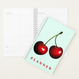 Agenda Cerejas Doce - Personalizáveis