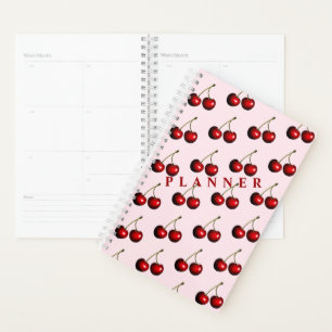 Agenda Cerejas Red Sweet - Personalizáveis