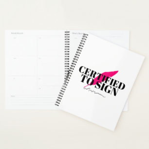 Agenda Certificado para Assinar Notário