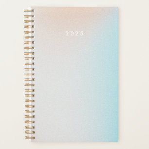 Agenda Céu Pastel Ombre Personalizado 2025