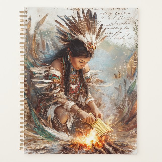Agenda Chama Ancestral: Honrando a Tradição (Frente)