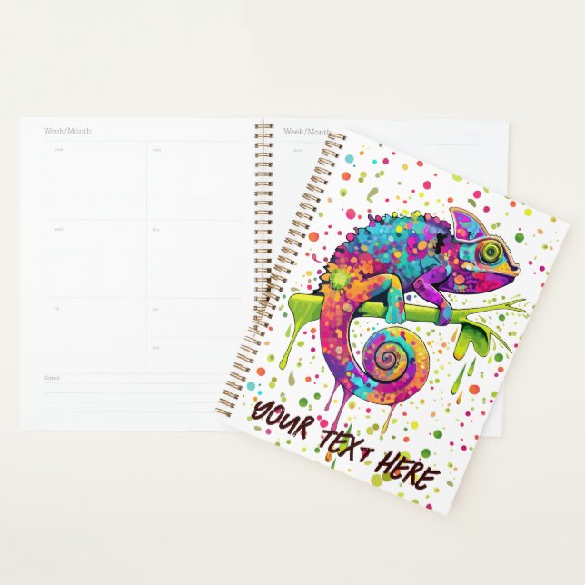 Agenda Chameleon Paint mantém estilo aquarela (Exibição)