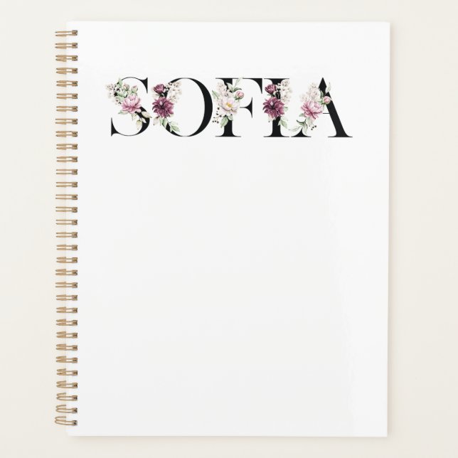 Agenda Chamo-me Sofia. Chamo-me Sofia. (Frente)