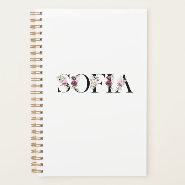 Agenda Chamo-me Sofia. Chamo-me Sofia. (Frente)