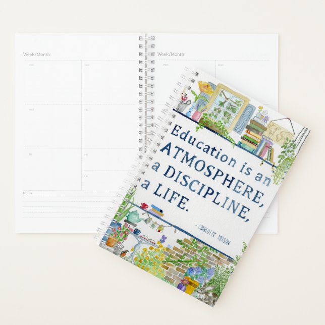 Agenda Charlotte Mason Quote Planner (Exibição)