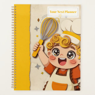 Agenda Chef Infantil com Batedeira – Recorte de Papel