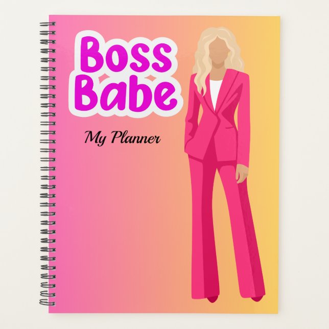 Agenda Chefe Babe Planner (Frente)