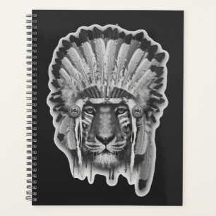 Agenda Chefe de Tigre Nativo Americano