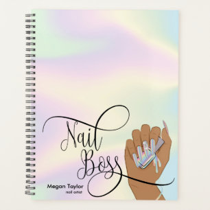 Agenda Chefe de unhas, técnico de unhas, unhas longas, ma