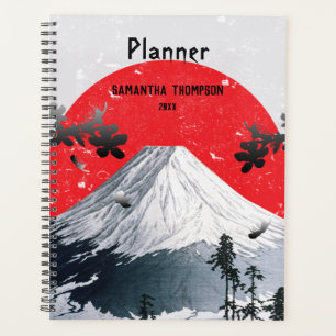 Agenda Cherry Blossoms Monte Fuji Japão