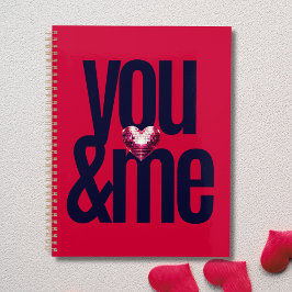 Agenda Cherry You & Me Glitter Weding Planner