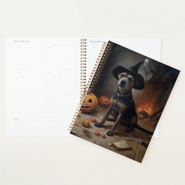 Agenda Chesapeake Bay Terrier Pumpkins Halloween Ascarado (Exibição)