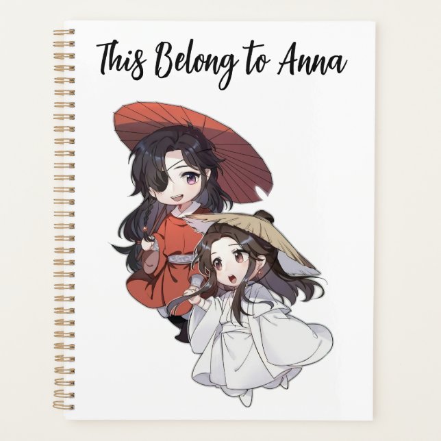 Agenda Chibi Tianguan Cifu Customized Planner (Frente)