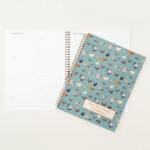 Agenda Chicken Happy Standard Cinza