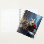 Agenda chihuahua Christmas Fesason<br><div class="desc">Prepare-se para celebrar o feriado com o nosso charmoso Design cênico de Natal do Cão! Este delicioso produto apresenta adoráveis companheiros caninos rodando em meio a uma terra maravilhosa do inverno, adornada com luzes cintilantes, holly, e ornamentos festivos. Seu coração derreterá enquanto você testemunha cachorros vestidos com chapéus de Papai...</div>