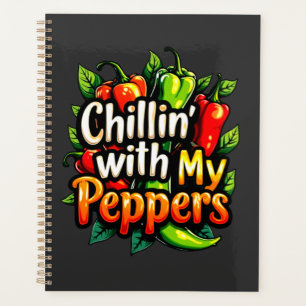 Agenda Chillin' com meus pimentões - Gráfico infantil col
